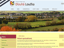 Tablet Screenshot of dlouhaloucka.cz